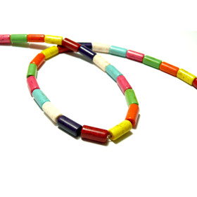 1 fil d'environ 30 tube turquoise reconstituées PG120 pour création et scrapbooking