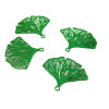 Estampes pendentif filigrane Ginkgo couleur Vert de 20 par 25mm