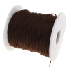 fil Nylon Tressé 1mm Marron