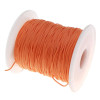 fil Nylon Tressé 1mm Orange