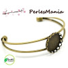 Supports bracelet modèle VAGUE  metal couleur BRONZE