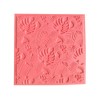 Tapis de Texture Floral 9cm pour Pate Fimo, Sculpey Cernit Graine Créative 265400  