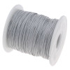 160428090701 PAX 1 Bobine d'environ 70m de fil en coton ciré 1mm gris