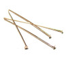PS1135629 PAX 150 Tiges tête ronde 30 par 0.7mm metal couleur Or Rose Qualité Cuivre