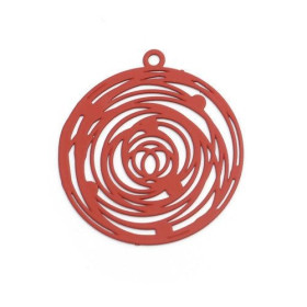 Estampes pendentif filigrane Rosace de 29mm