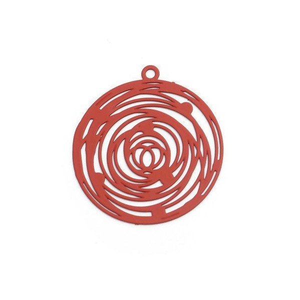 Estampes pendentif filigrane Rosace de 29mm