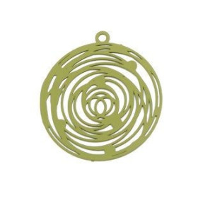 Estampes pendentif filigrane Rosace de 29mm