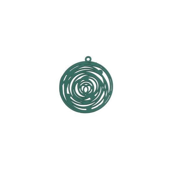 Estampes pendentif filigrane Rosace de 29mm