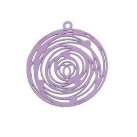 Estampes pendentif filigrane Rosace de 29mm