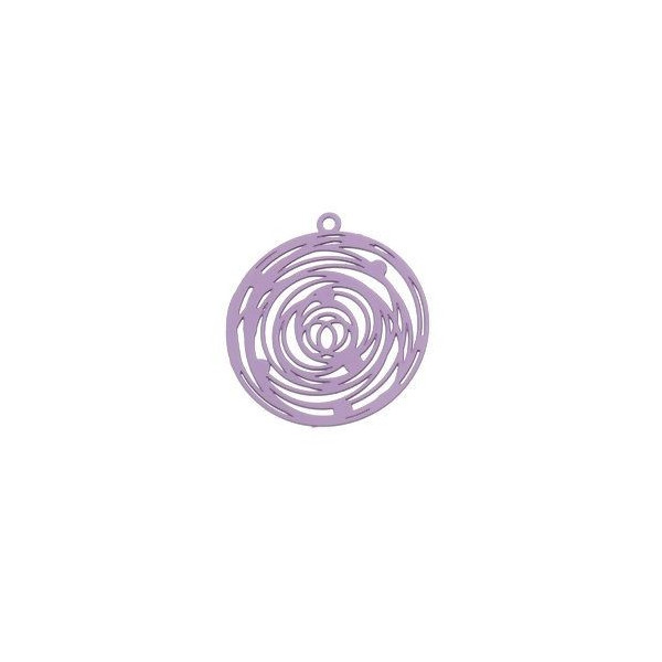 Estampes pendentif filigrane Rosace de 29mm