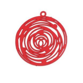 Estampes pendentif filigrane Rosace de 29mm