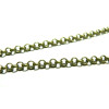 mètres chaine maille rollo 2mm metal couleur Bronze