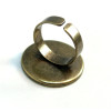 BN1124102 PAX 10 supports de bague Qualité Supérieure Laiton couleur Bronze 25mm 