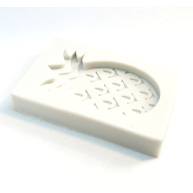 Lot de 1 Moule en Silicone Ananas pour Fimo, savon et inclusion Resine Epoxy, UV HI01271