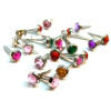 Attaches parisiennes ou Brads 6.5mm rond Multicolores