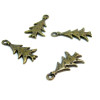 pendentifs breloque Sapin de Noel métal couleur Bronze