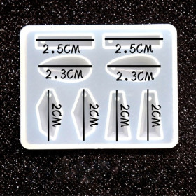 Moule en Silicone, pour création de pendentifs, pour creation cabochon Resine