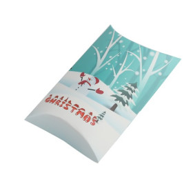 PS110212962 – Lot de 5 Emballages Berlingots Carton 14cm x 9.4cm – Cadeau Noël Christmas