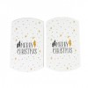 Emballage carton, Emballage Cadeau, berlingots 14cm x9.4cm Noel, Christmas