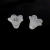 petites fleurs acrylique Blanc transparent