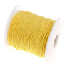 fil Nylon Tressé 1mm Jaune