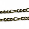 PAX 10m chaine BRONZE S1112206 pour création de colliers, DIY