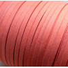 cordon en suédine 5mm aspect daim Rose Bonbon
