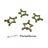 50 MULTI CONNECTEURS  ETOILES BRONZE 2Y7503, DIY 