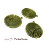 Fournitures loisirs créatifs: 2 pendentifs multiconnecteurs Bronze  OB648 