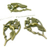 2 pieces bronze ref 247 oiseau mouche modèle épais