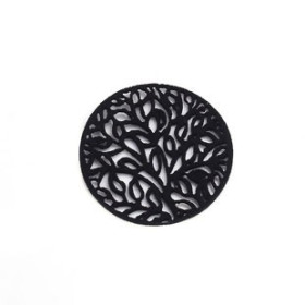 PS110123802 PAX 5 triple pendentifs simili cuir Marquise 7,1cm