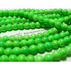 20 perles Howlite vert fluo 6mm ref 2L1820 