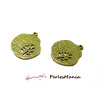 Fournitures loisirs créatifs: 10 pendentifs L'arbre Stylisé PM Bronze  OB14720 