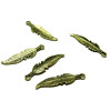 Pendentifs Plumes 27mm – Métal Couleur Bronze