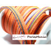 1m de CORDON ROND 60's diametre 6mm TON ORANGE  ref302 