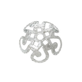 PS1146970 PAX 200 coupelles calottes caps filigrane Argent Vif 10mm