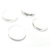 Cabochons en verre transparents 8mm