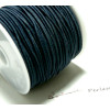 Mercerie, BOBINE de 100 mètres FIL CORDON Rond Elastique Noir Fin 0.8mm