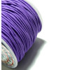 Apprêt mercerie 10 mètres élastique fil tressé 1,5mm violet