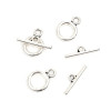 Sets Fermoirs T Toggle 22mm & 19mm – Argent Platine