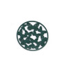 Estampes pendentif connecteur filigrane Multi papillons 20mm cuivre couleur Vert Fonce
