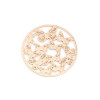 Estampes pendentif connecteur filigrane Multi papillons 20mm cuivre couleur Doré
