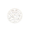 Estampes pendentif connecteur filigrane Multi papillons 20mm cuivre couleur Argent Platine