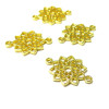 S11117596 PAX 100 pendentifs connecteur Rosace Fleur métal couleur Bronze