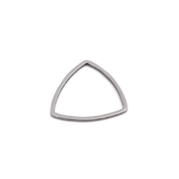 Pendentifs connecteur forme Triangulaire 16mm en Acier Inoxydable 304