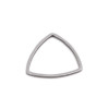 Pendentifs connecteur forme Triangulaire 16mm en Acier Inoxydable 304