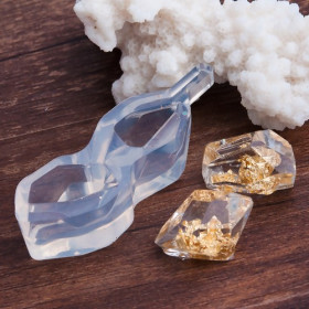 S1186543 PAX 1 Moule en Silicone forme Irrégulière Géométrique utilisation FIMO RESINE