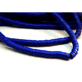 Perles rondelles Heishi en pâte polymère 6 par 1mm couleur 09