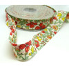 Apprêt mercerie 1 mètre ruban biais liberty 20mm Charles B5058D