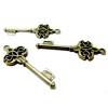 20 pieces bronze Clé volutes ref A0678